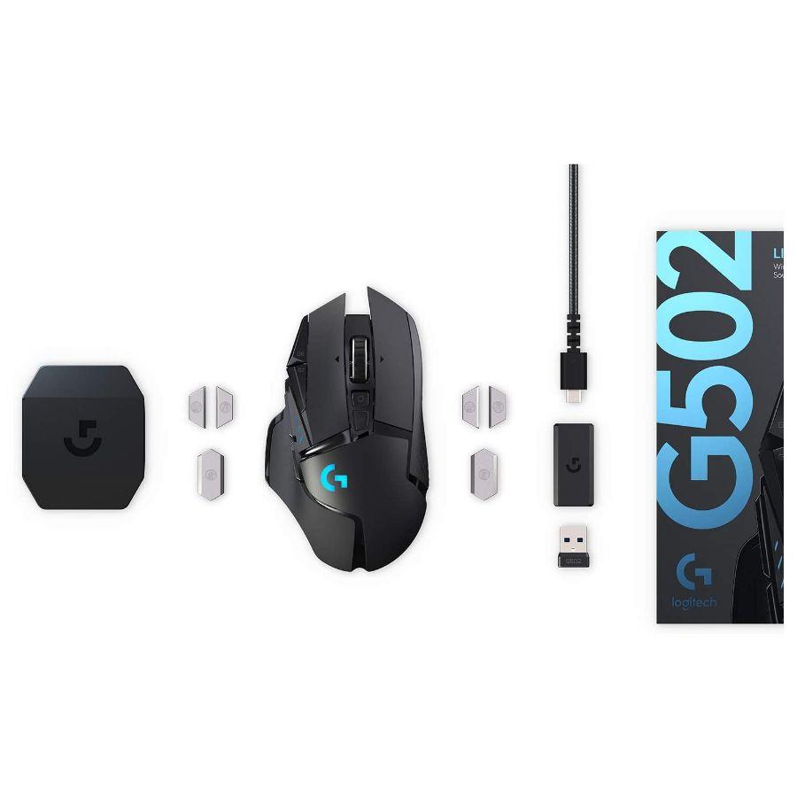 mouse logitech G502 lightspeed wireless (inalambrico) 16.000 dpi