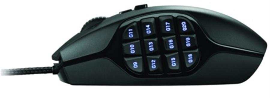 mouse logitech gamer 600 ( 20 botones)