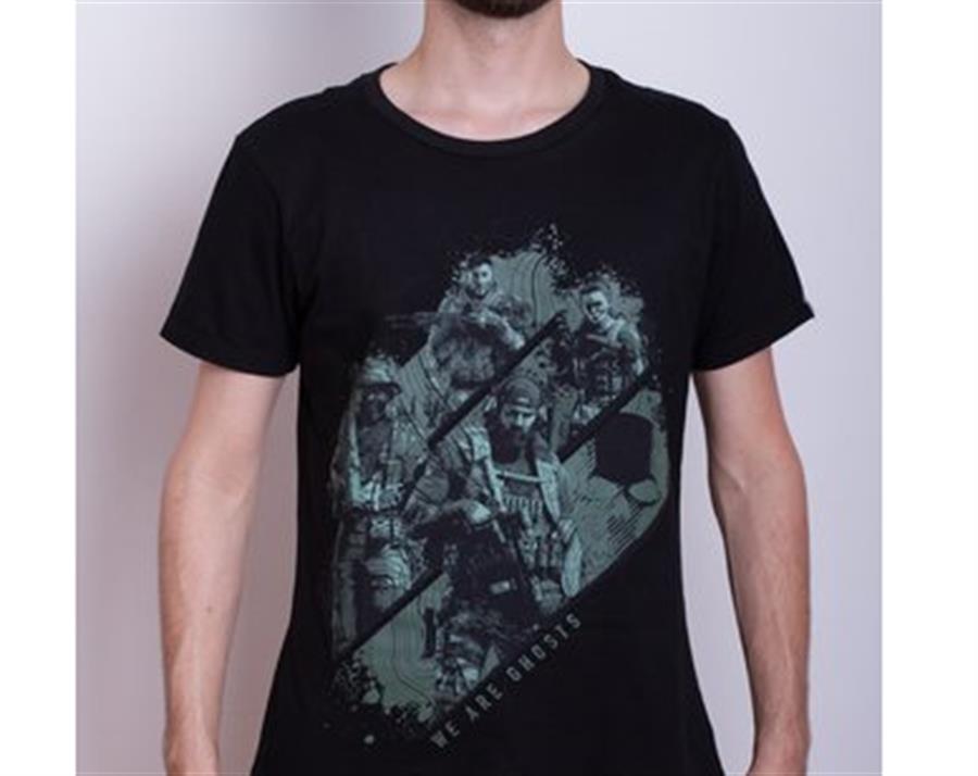REMERA GHOST RECON BREAKPOINT WE ARE GHOSTS UNISEX NEGRA XXL