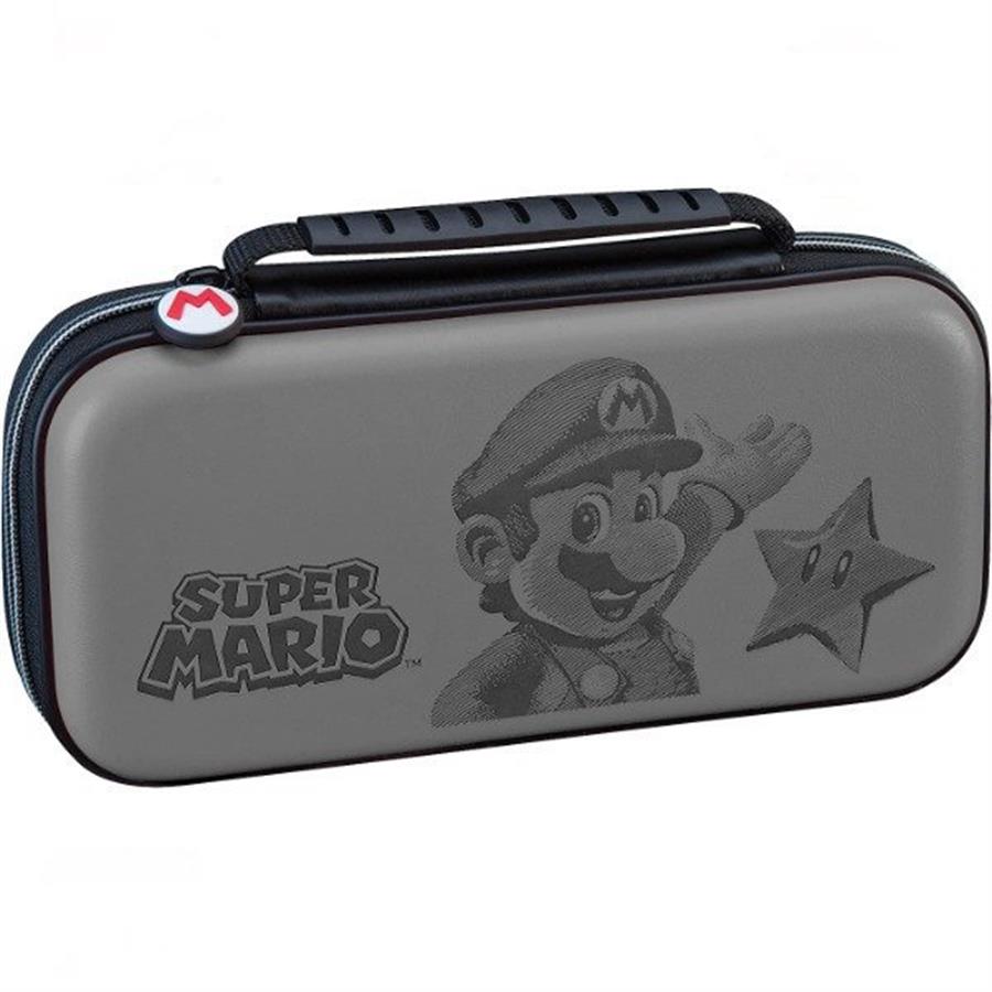 Nintendo Switch Estuche Rigido Super Mario Grey