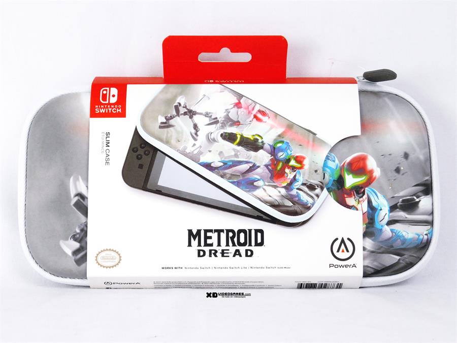 Nintendo Switch Estuche Rigido Slim Metroid Dread