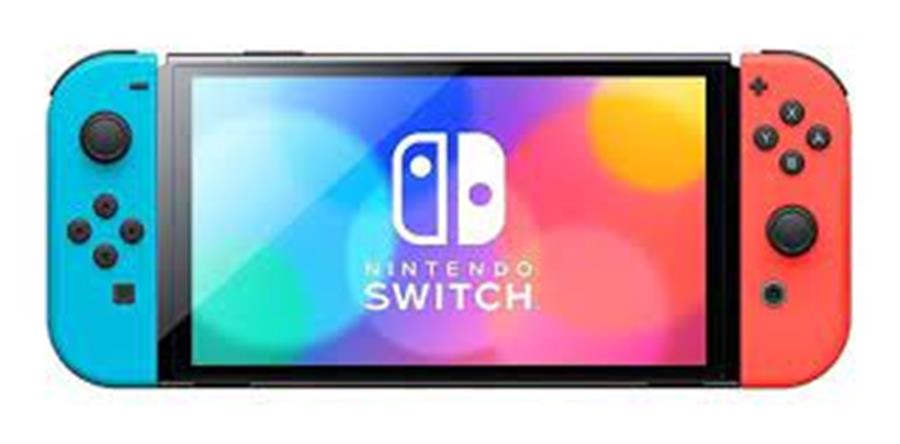 Consola Nintendo Switch oled neon