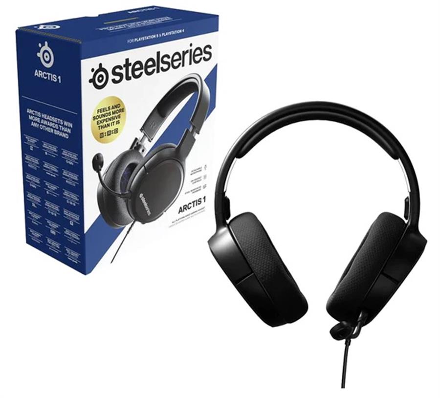 AURICULARES PS4/PS5 STEELSERIES ARCTIS 1 NEGRO