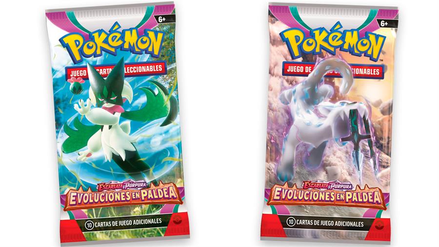 Pokemon TCG: Paquete Evoluciones en Paldea ESP