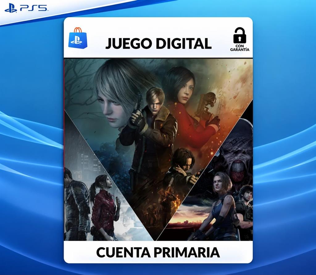 RESIDENT EVIL REMAKE TRILOGY PACK - PS5 DIGITAL