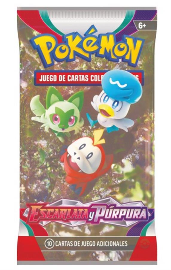 Pokemon TCG: Paquete Escarlata y Purpura