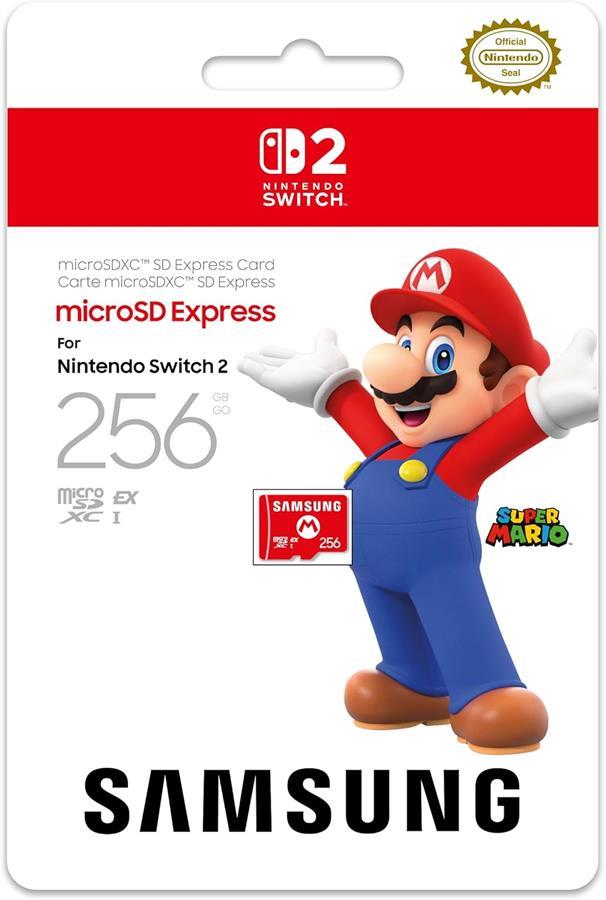 Micro sd Nintendo Switch 2 oficial 256 gb