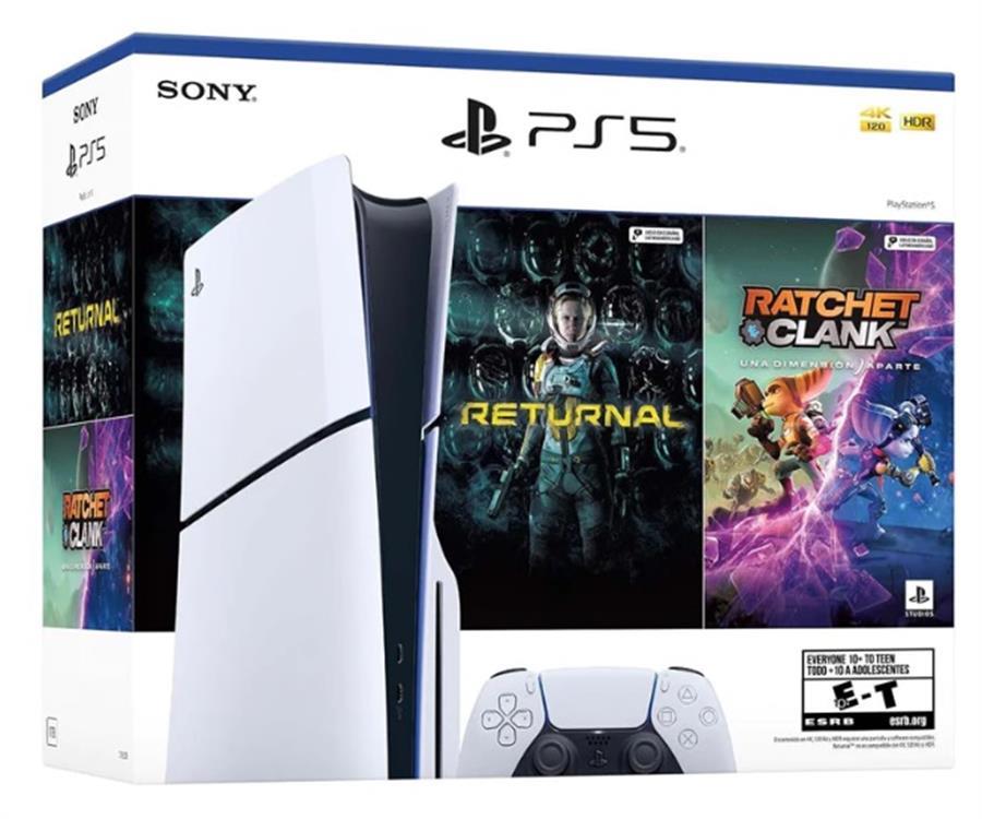 ¡PREVENTA! Consola Playstation 5 Slim Con Lectora Bundle Returnal + Ratchet & Clank