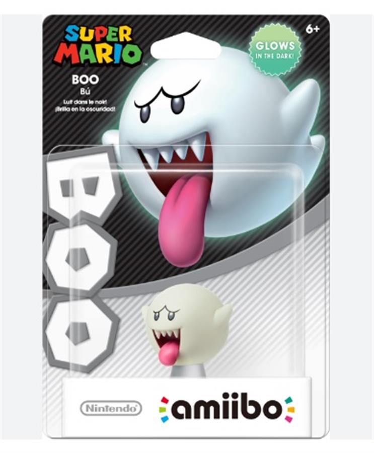 Amiibo Boo (brilla en la oscuridad)