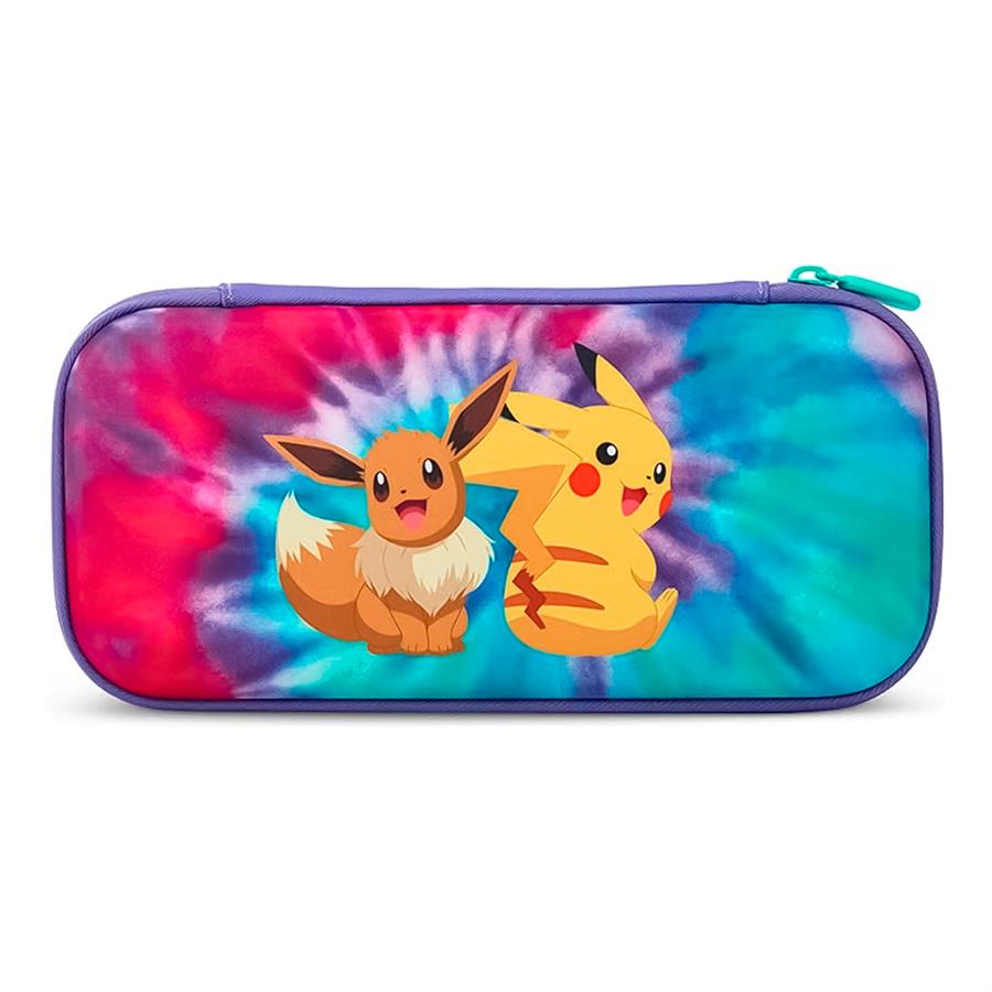 Case Protetor Slim PowerA Tie Dye Pikachu & Eevee