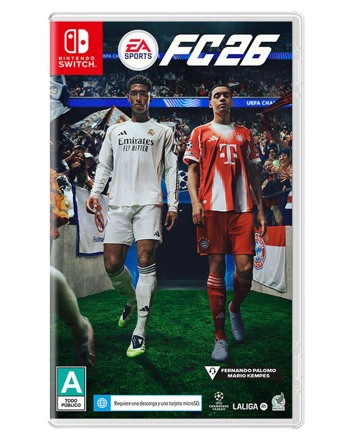 PREVENTA ES SPORTS FC 26 NINTENDO SWITCH