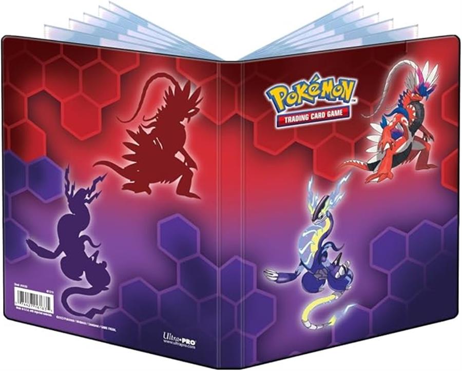 Pokemon TCG: Ultra PRO Portafolio de 4 Koraidon & Miraidon