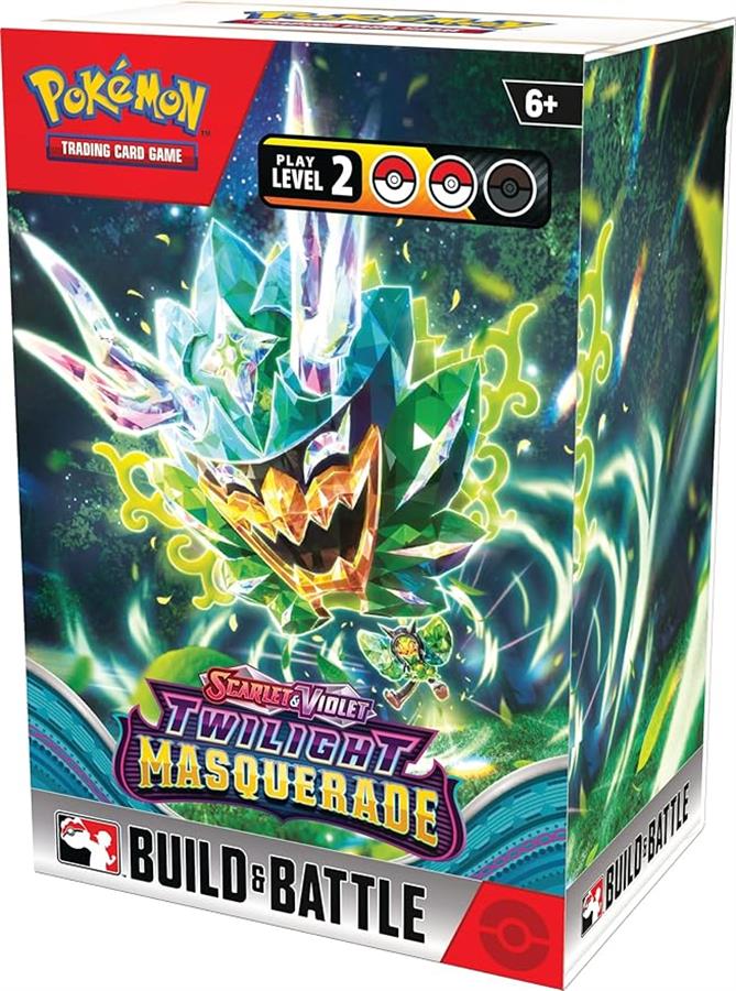 Pokemon TCG: scarlet and violet twilight masquerade build and battle
