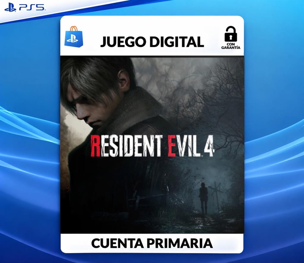 RESIDENT EVIL 4 REMAKE  PS5 DIGITAL