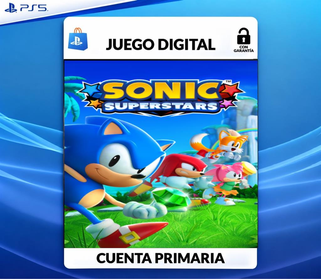 SONIC SUPERSTARS PS5 DIGITAL