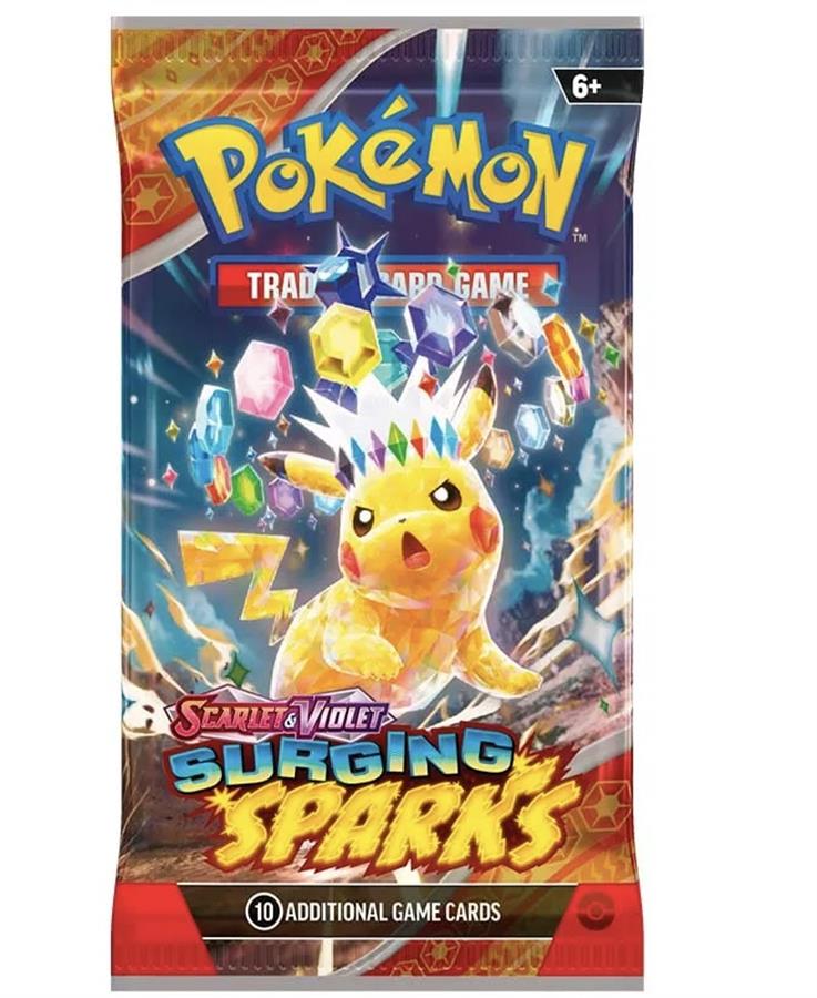 Pokemon Tcg: scarlet y violet Surging Sparks INGLES