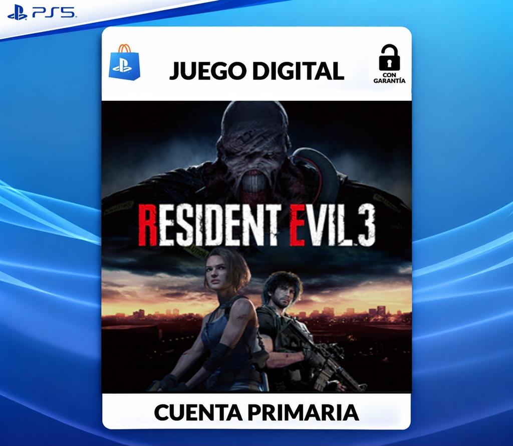 RESIDENT EVIL 3  PS5 DIGITAL