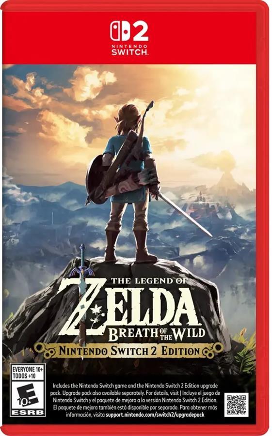 Zelda Breath of the wild Nintendo Switch 2