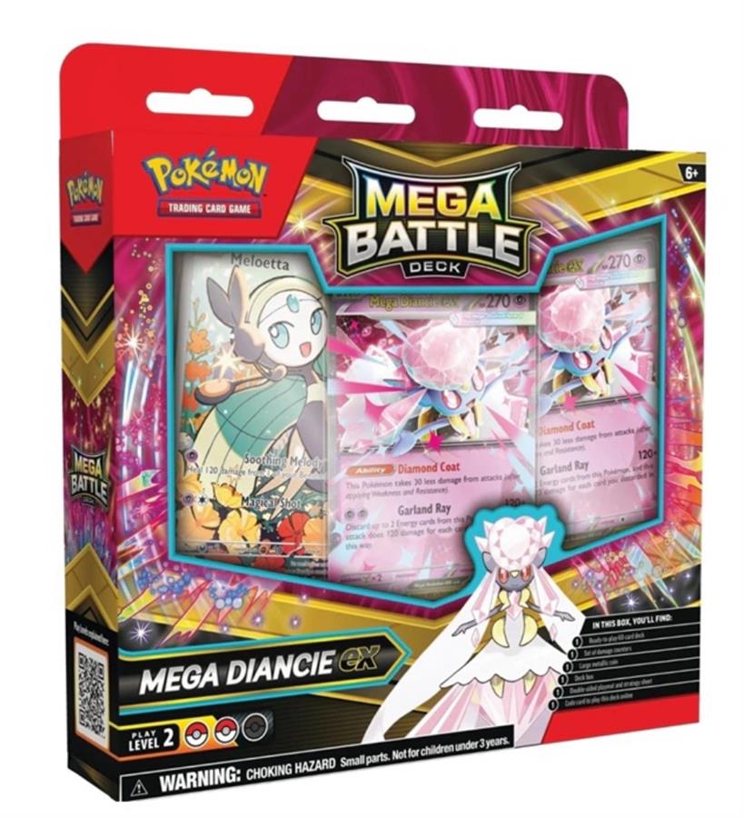 Pokemon TCG: Mega Battle deck Mega Diancie ex INGLES