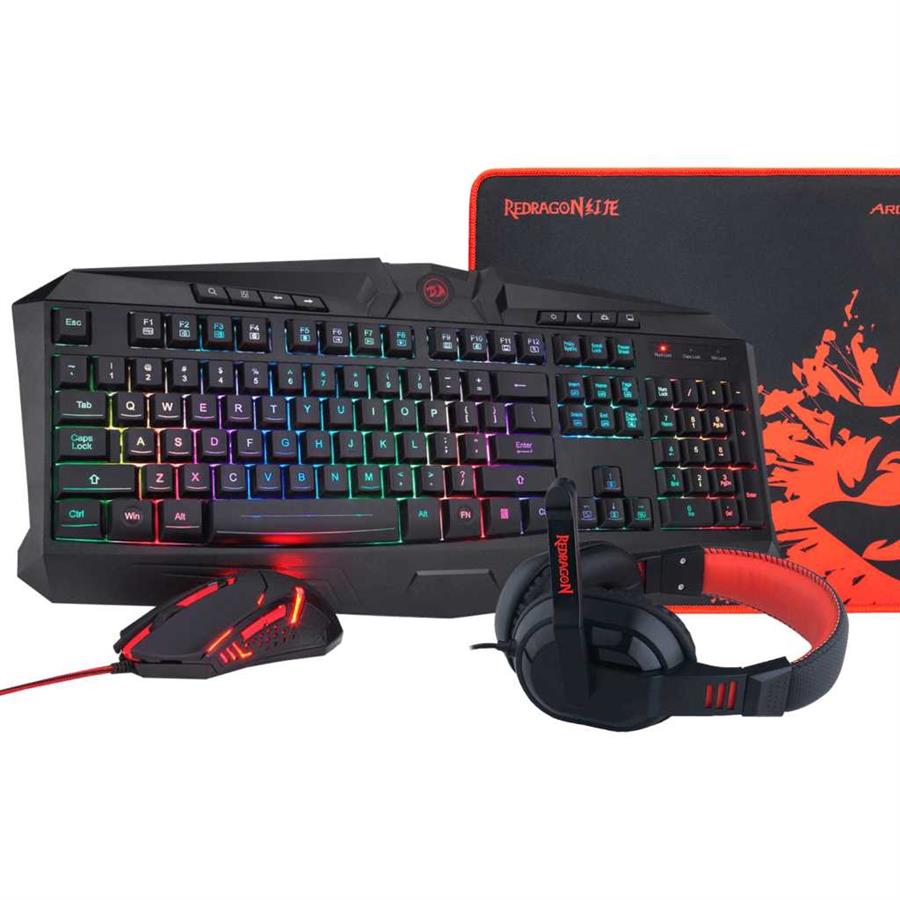 Combo redragon s101 4 en 1