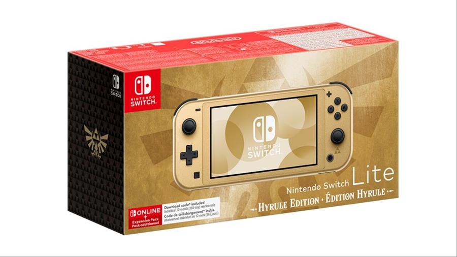 Consola Nintendo Lite gold  Zelda edition