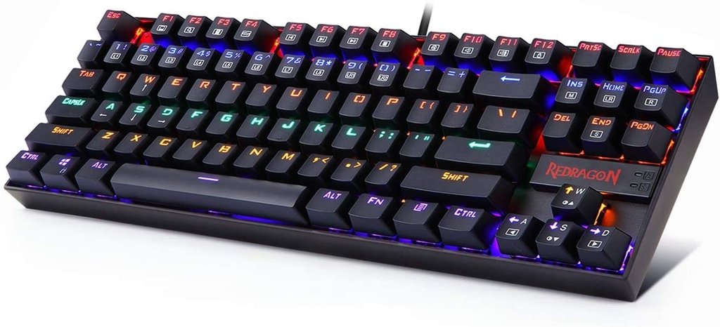 teclado redragon kumara k552 mecanico español RGB