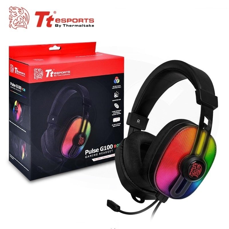 auricular tt esports hit pulse g100 rgb Thermaltake